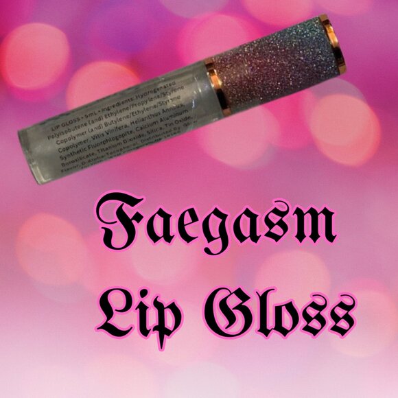 Faegasm – Glow for Filth Lip Gloss (Small Indie Brand) - NEW/SEALED - Picture 2 of 4